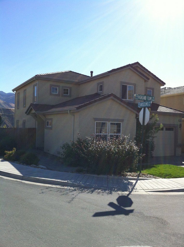 Seamless rain gutter installation in ArrowCreek, Reno, NV